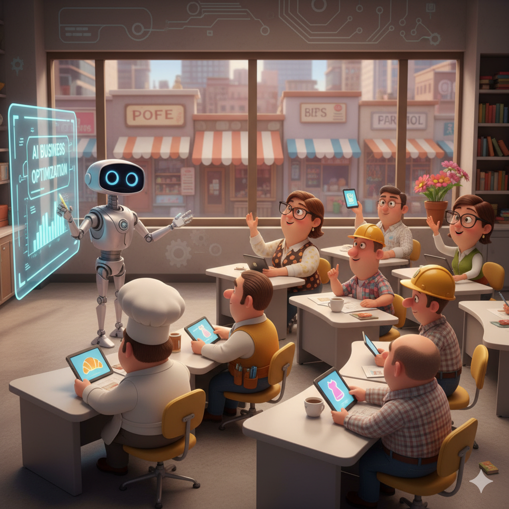 AI isn't taking jobs